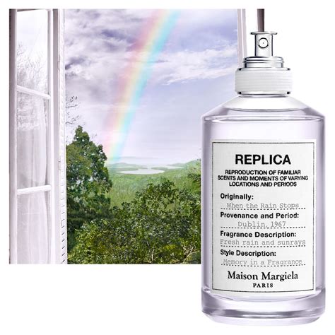 replica after the rain perfume|maison margiela rain scent.